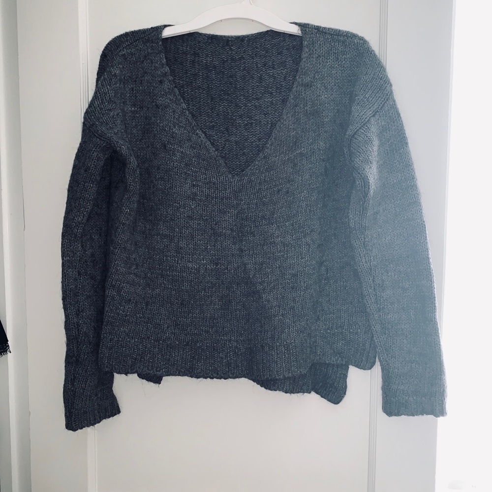 Grey sweater